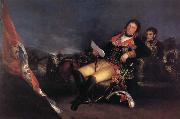 Francisco Goya Godoy as Commander in the War of the Oranges oil painting reproduction